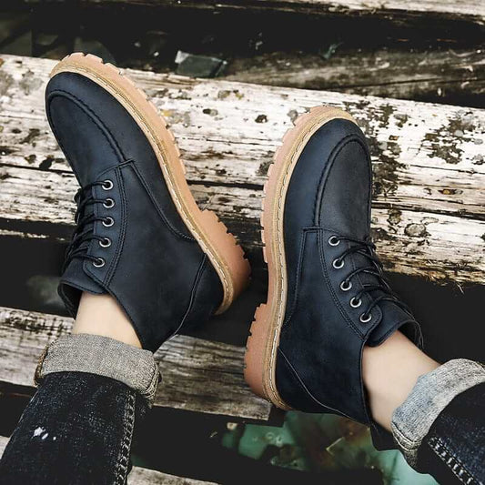 NebulaFlux High-top sneakers and chunky boots black / 39 Casual Martin Boots Work Boots Vintage Boots