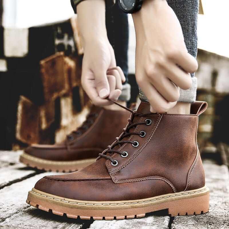 NebulaFlux High-top sneakers and chunky boots Casual Martin Boots Work Boots Vintage Boots