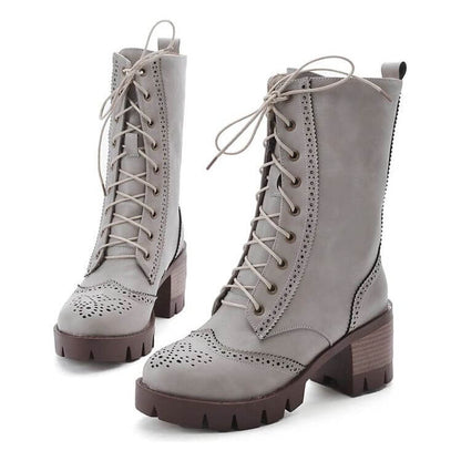 NebulaFlux High-top sneakers and chunky boots Martin boots women's boots