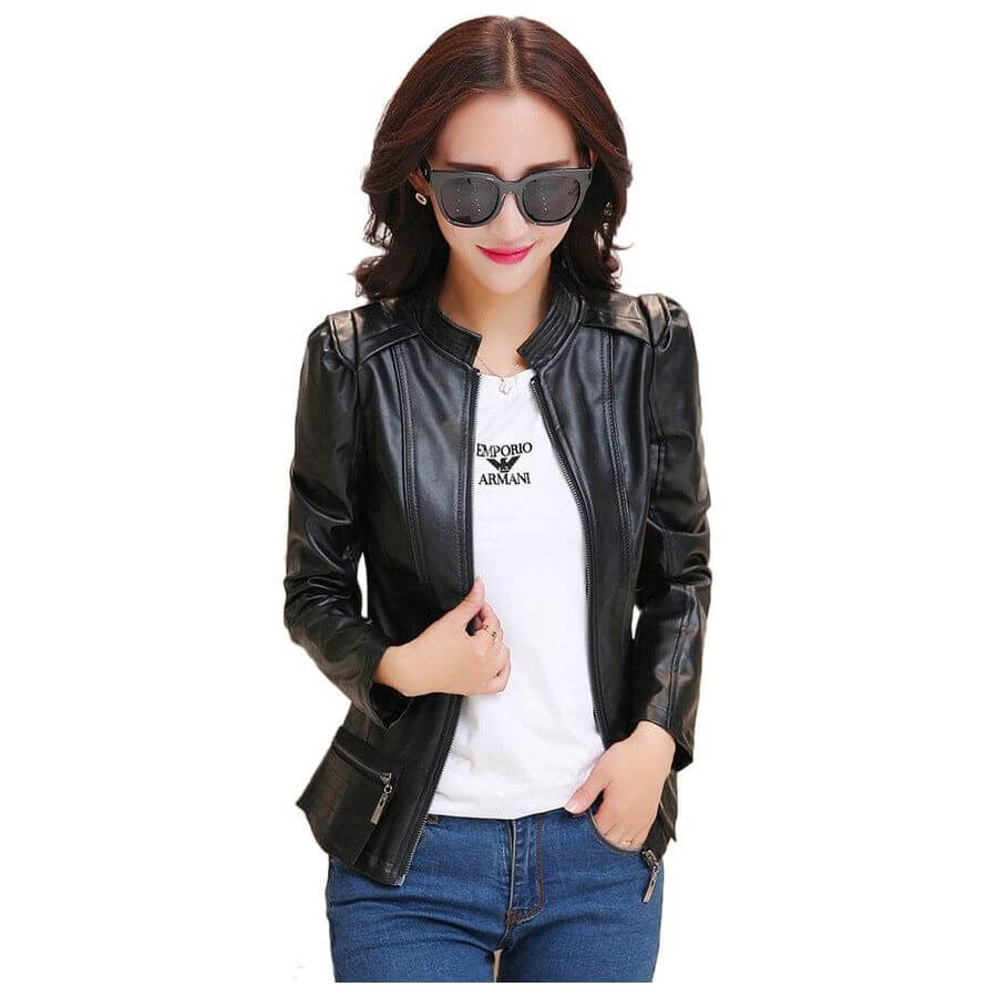 NebulaFlux Leather jackets with bold hardware Black / M Locomotive leather jacket