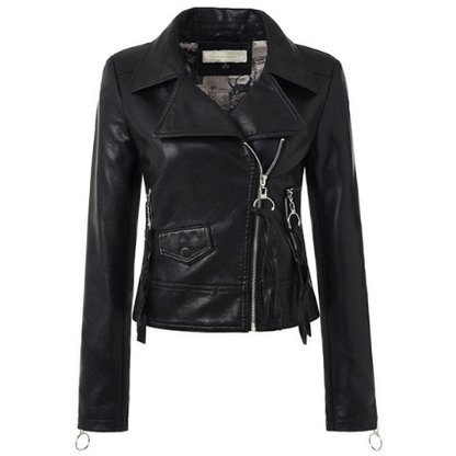 NebulaFlux Leather jackets with bold hardware C / L Leather coats Motorcycle Jacket