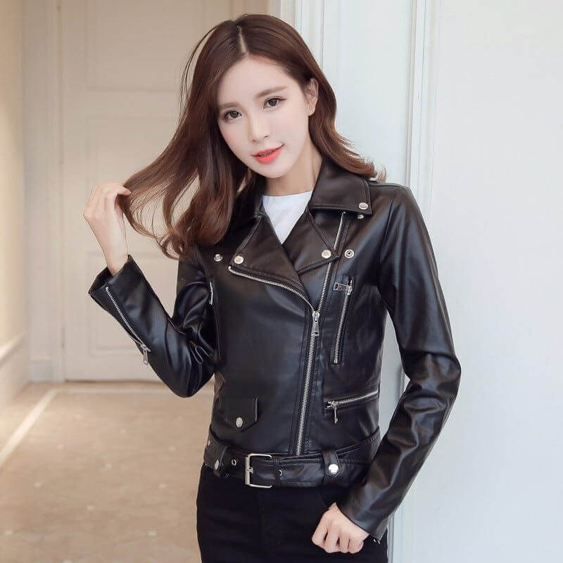 NebulaFlux Leather jackets with bold hardware Motorcycle leather jacket