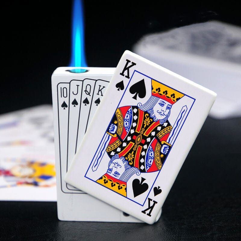 NebulaFlux lighter Poker K Poker Gas Lighters Poker Lighte