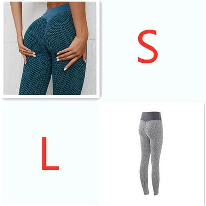 NebulaFlux Plaid Leggings Fitness Yoga Pants Women's Seamless High Waist Breathable Gym Leggings