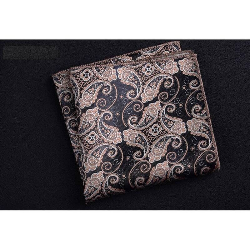 NebulaFlux Pocket squares and elegant cufflinks 10 Premium Pocket Squares