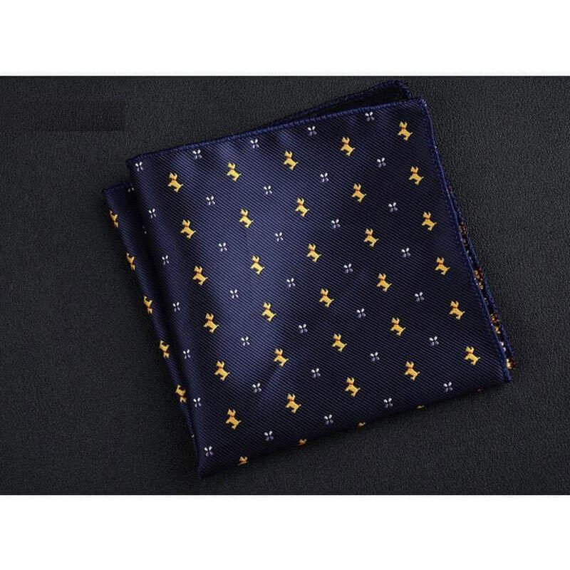 NebulaFlux Pocket squares and elegant cufflinks 15 Premium Pocket Squares