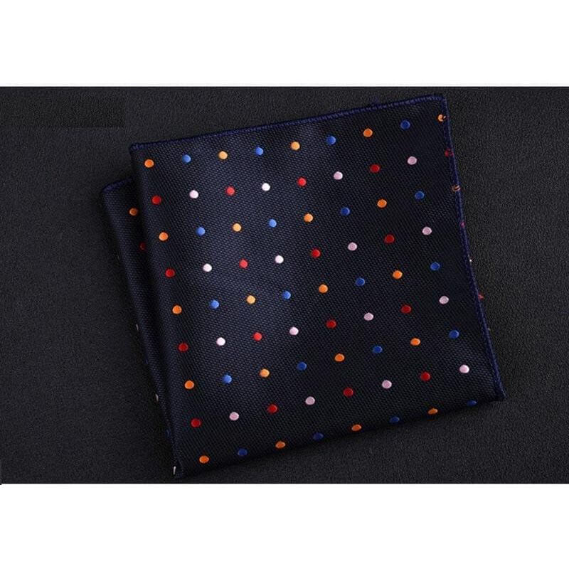 NebulaFlux Pocket squares and elegant cufflinks 20 Premium Pocket Squares