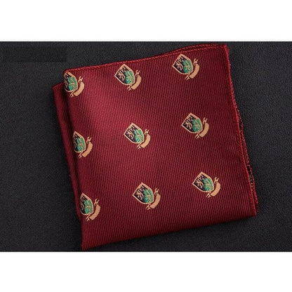 NebulaFlux Pocket squares and elegant cufflinks 4 Premium Pocket Squares