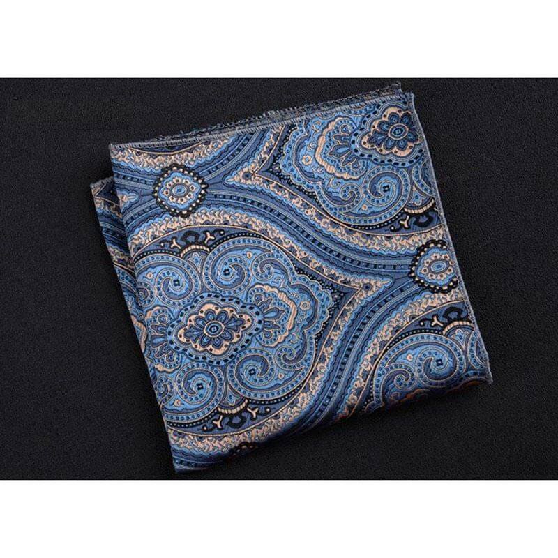 NebulaFlux Pocket squares and elegant cufflinks 9 Premium Pocket Squares