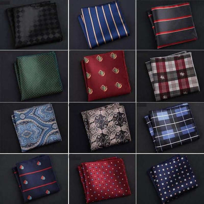 NebulaFlux Pocket squares and elegant cufflinks Premium Pocket Squares