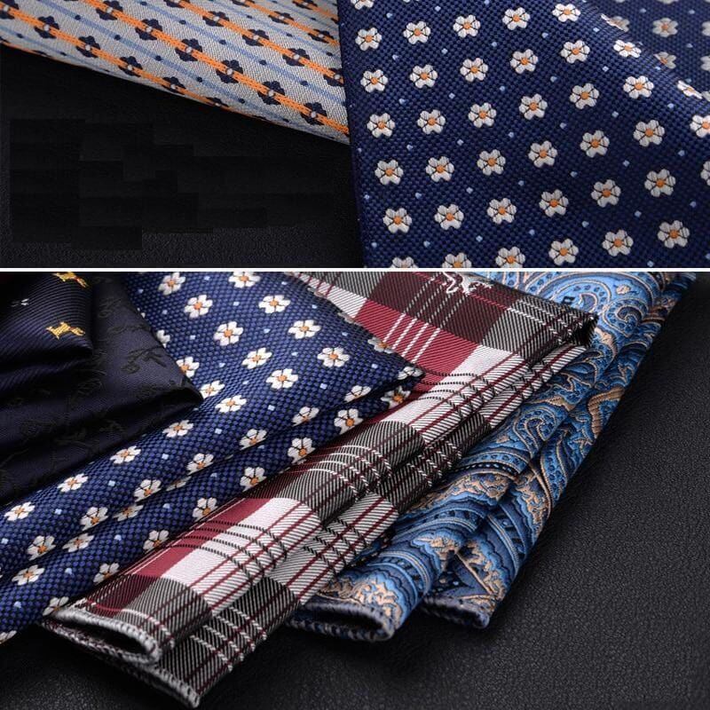 NebulaFlux Pocket squares and elegant cufflinks Premium Pocket Squares