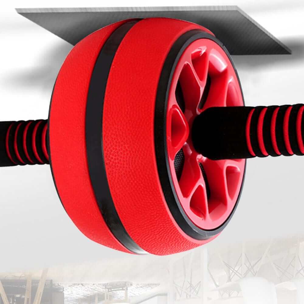 NebulaFlux Red Fitness Abdominal Wheel