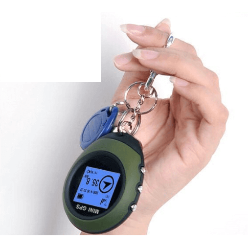 NebulaFlux Smart water bottles and hydration tracke Green MINI GPS multi-function locator road