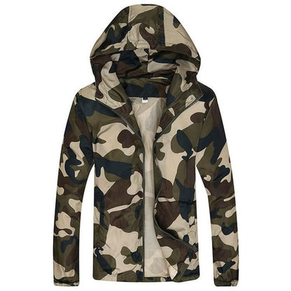 NebulaFlux Technical jackets and windbreakers Army green / M Men's Slim Camouflage Jacket Jacket Fashion Jacket Clothes