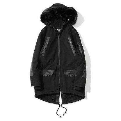 NebulaFlux Technical jackets and windbreakers Black / M Long jacket