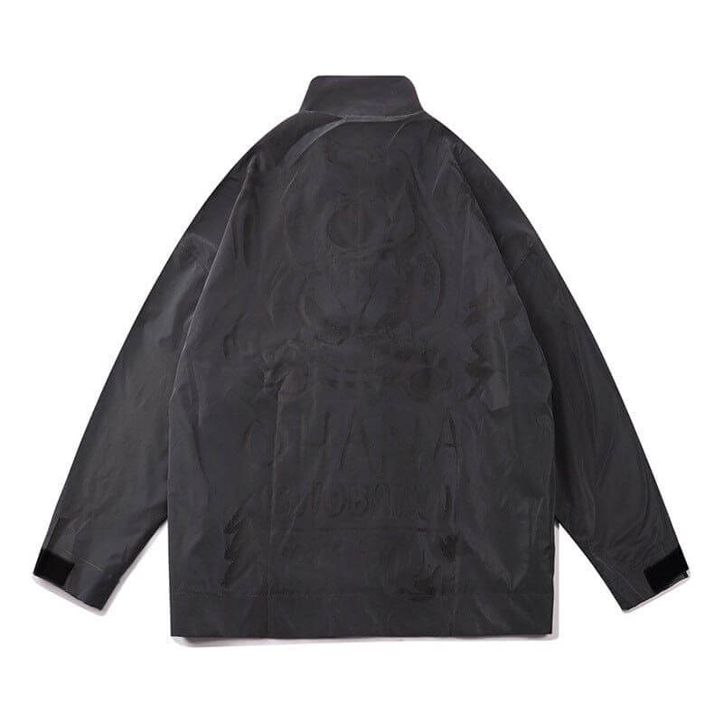 NebulaFlux Technical jackets and windbreakers Black / S New Style Loose Blouse Autumn Function Workwear Jacket