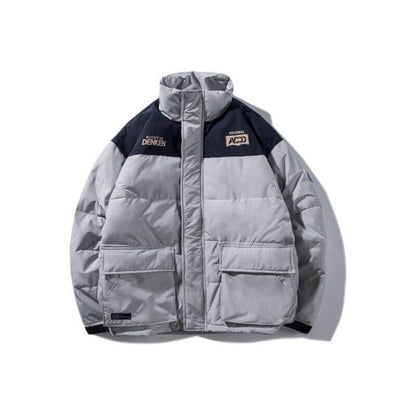 NebulaFlux Technical jackets and windbreakers Grey / M Guochao Brand Tooling Padded Jacket Boys Winter