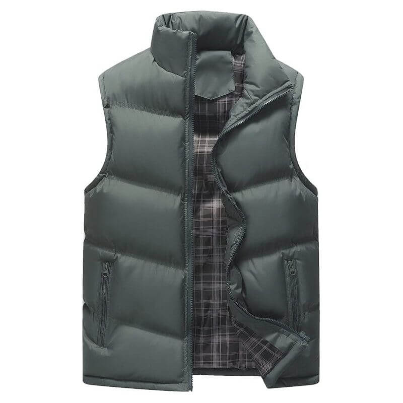 NebulaFlux Technical jackets and windbreakers Grey / M Men's down jacket vest jacket