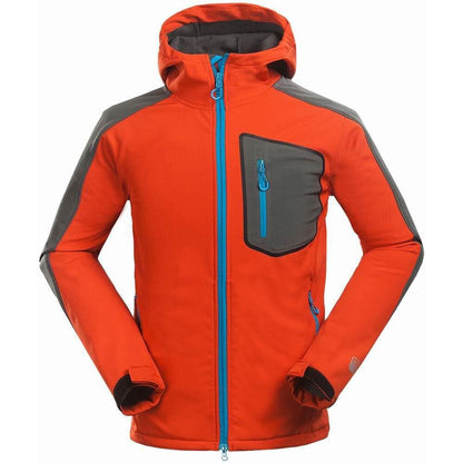 NebulaFlux Technical jackets and windbreakers Orange / XL New Men's Outdoor Mountaineering