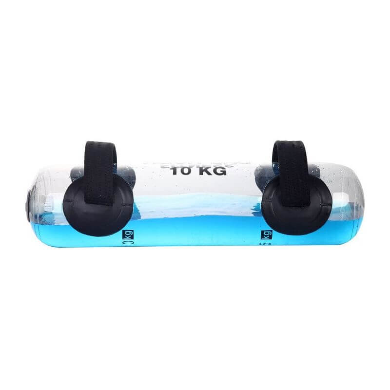 NebulaFlux Transparent Cylindrical Weight-bearing Fitness Water Dumbbell Fitness Exercise Training Weightlifting Equipment