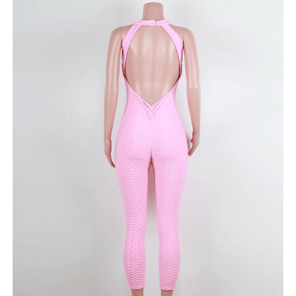 NebulaFlux Yoga Fitness Jumpsuit